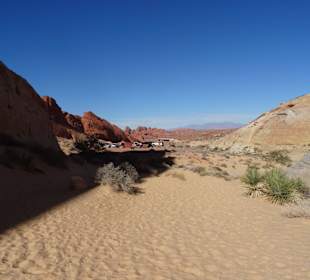 Im Valley of Fire unterwegs