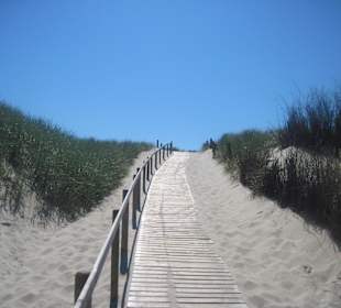 Aufstieg zum Strand