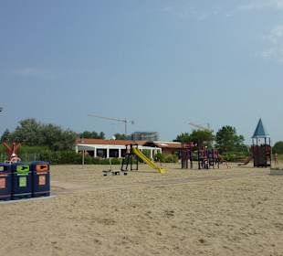 Sehr gute Infastruktur am Strand