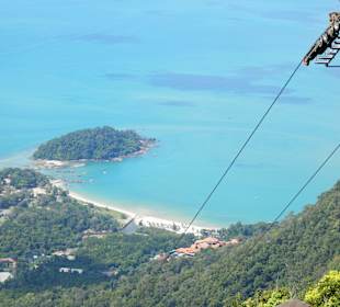 Fahrt mit der Seilbahn