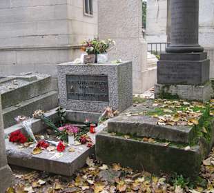 Friedhof ,,Pere Lachaise '' Grab : Jim Morrison
