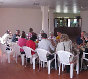 Fischrestaurant in der Wüste