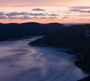 Limski Fiord am Abend