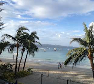 White Beach um 7.00 Morgens