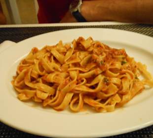 Tagliatelle mit Bolognese