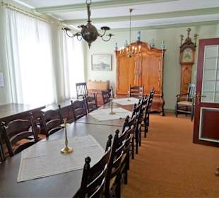 Im Prunkzimmer des Heimatmuseums