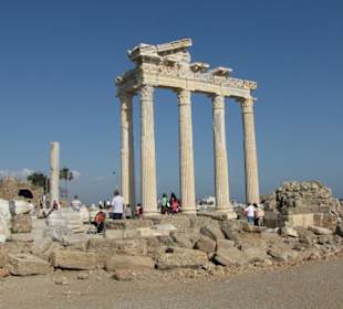 Der Apollo - Tempel in Side
