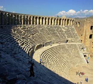 Aspendos An/Abfahrt Landschaft