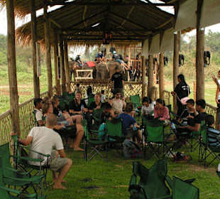 Die Zuschauer-"Tribüne"