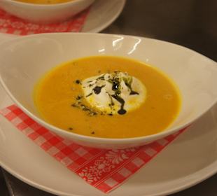 Kürbiscremesuppe