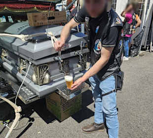 Interessante Bierzapfanlage