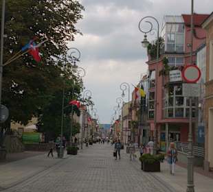 Początek ulicy Sienkiewicza