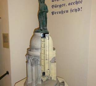 Das Hermanns-Denkmal als Schnittmodell