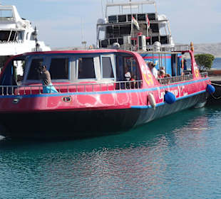 In der Marina unterwegs