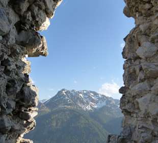 Ausblick von der Burgruine Falkenstein