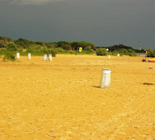 Freier Strandbereich ohne Hund