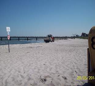 Der tägliche Wahnsinn. Der verteilt den ganzen Sand