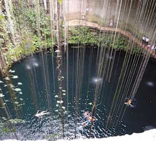 Baden in der Cenote