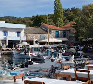 Skala Sykamnias - der Hafen