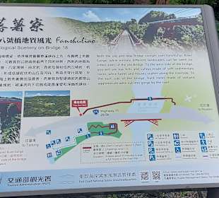 Brücke am Fanshuliao Canyon