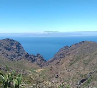La Gomera am Horizont