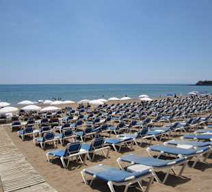 Von der Strandbar aus