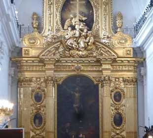 Gottesdienst in der Heilig-Kreuz-Basilika