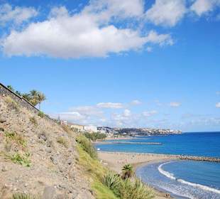 Blick von der Strandpromenade