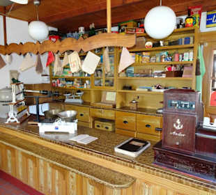 Der Kolonialwarenladen des Dörpmuseum Münkeboe 