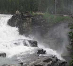 Wasserfälle des Athabasca