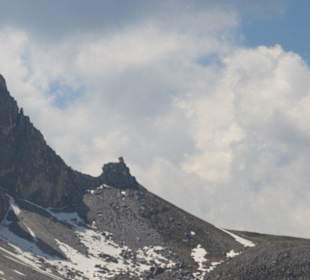 Die Lokomotive am Sellajoch