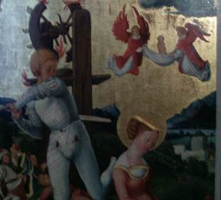 Szene des Isenheimer Altars