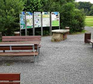Picknick- und Infoareal am Mainzusammenfluss