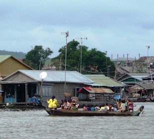 Am Ufer des Tonle Sap