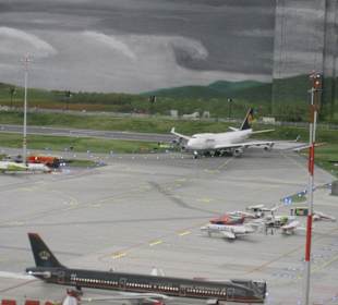 Auf dem Weg zum Terminal