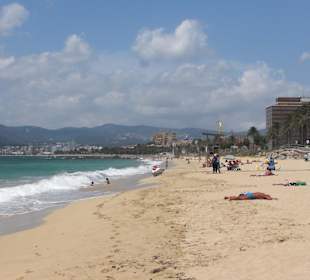 Strand Richtung Palma