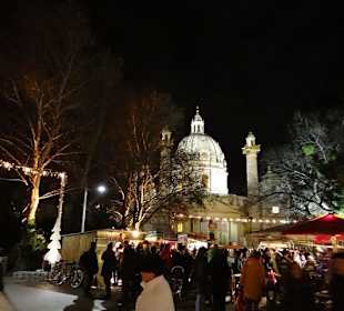 Blick auf die Karlskirche