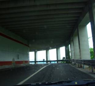 Der Plöckenpass nach AUT