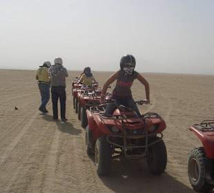 Quadsafari in der Wüste