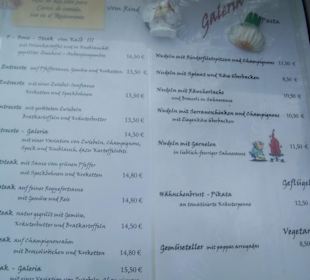 Speisekarte Teil 3