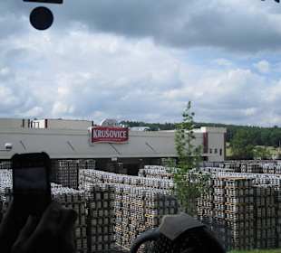 Склад готовой продукции пива