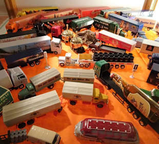 Brauereifahrzeuge im Modell-Maßstab