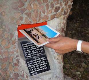 Der Postkasten am alten Postbaum