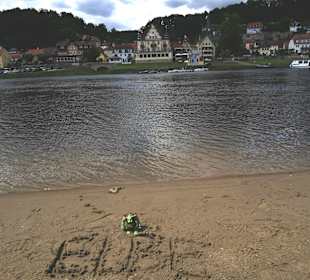 Wandern Stadt Wehlen