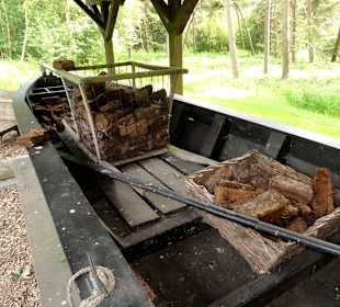 Alter Torfkahn auf dem Moorhof