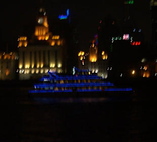 Dampfer vor Shanghai