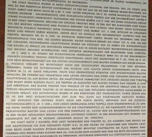 Die geschichte von Phaselis