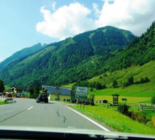 Ort Fusch mit Ortschild