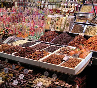 Auf dem Mercat St. Josep in Barcelona