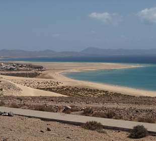 Das ist der Strand 5 km entfernt